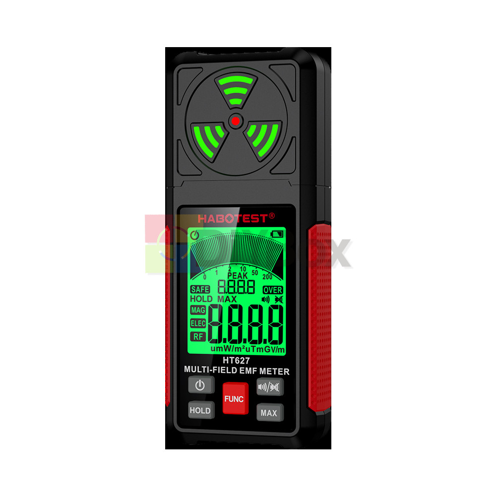 HABOTEST Radiation Detector EMF Meter HT627 Digital Electromagnetic Frequency