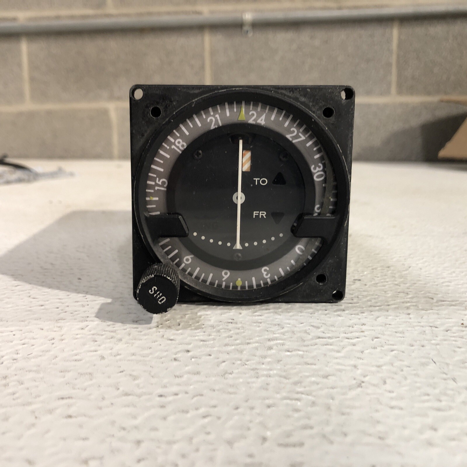 King Radio Corp KI-201C Course Select Indicator P/N 066-3008-02 Aviation Gauge