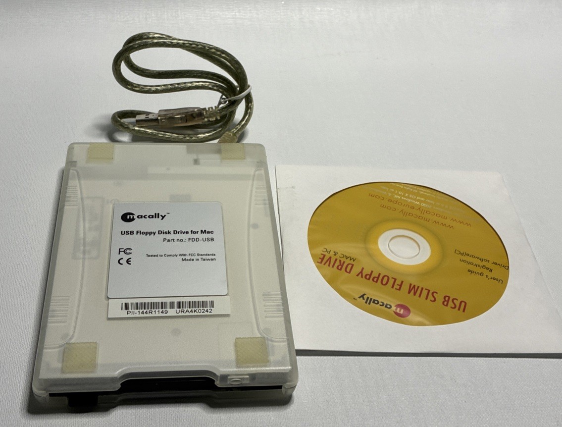 USB External Floppy Disk Drive For Mac MACALLY