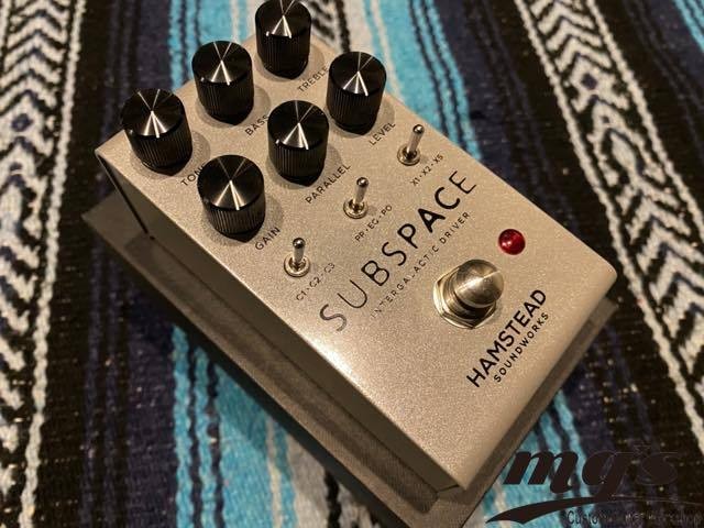 Hamstead SUBSPACE Analog Bass Boost Drive Pedal Parallel Dry Control Used