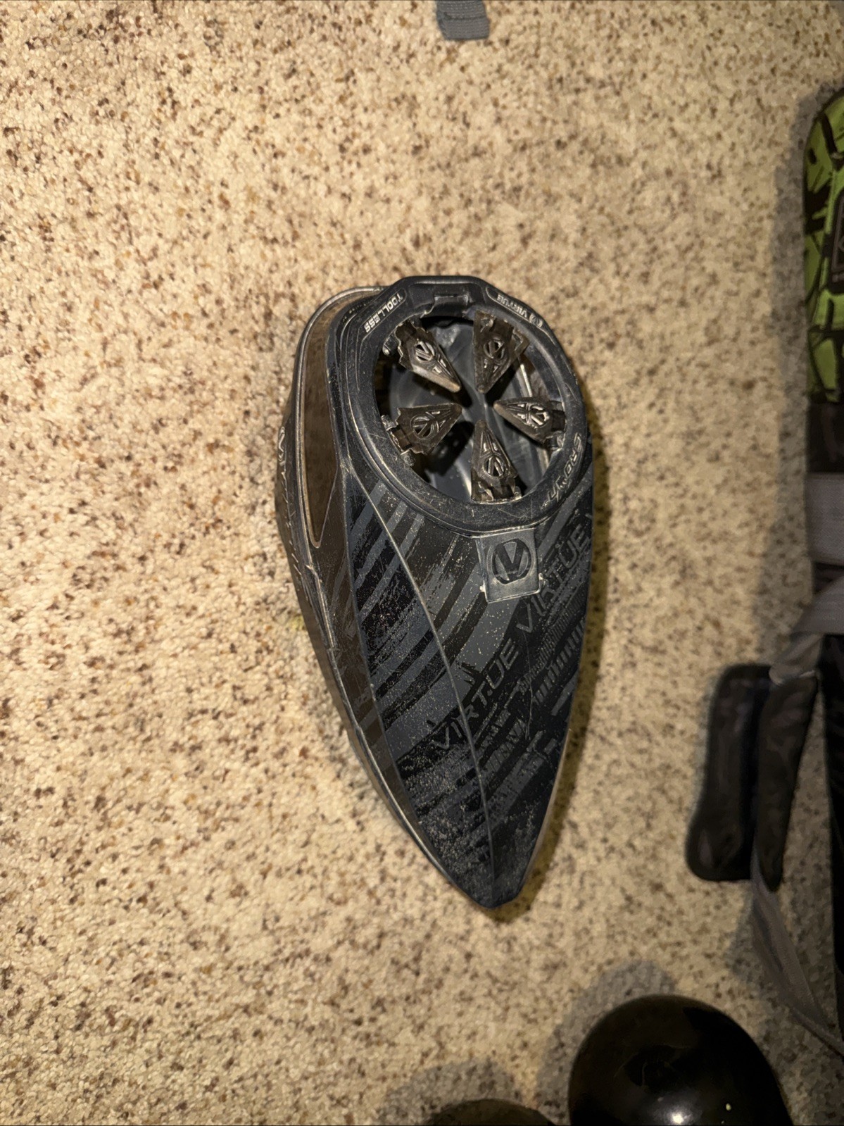 Spire 4 Hopper Shell Only ! Black With Black Speedfeed
