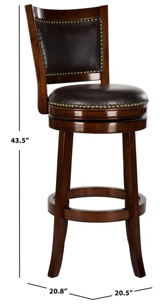 Safavieh LAZZARO BARSTOOL, Reduced Price 2172763377 FOX7012B
