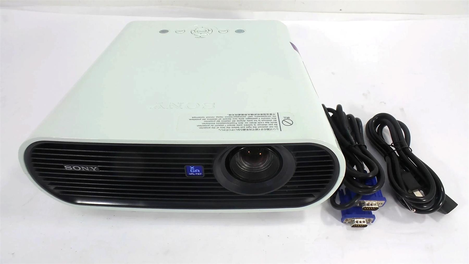 Sony VPL-TX7 3LCD Projector - VGA - 2000 Lumens - Lamp runtime : 170 Hours