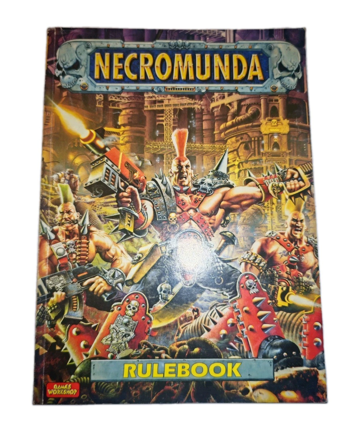 Warhammer Games Workshop Necromunda Rulebook Rule Book 1995 - See Description