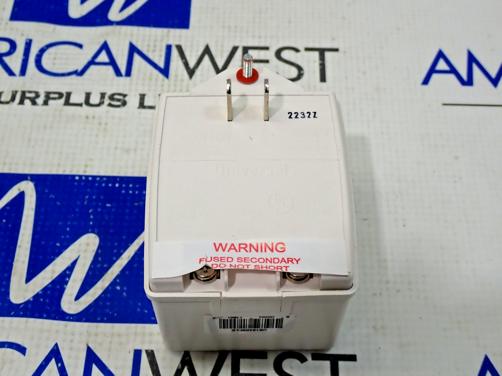 Universal Power 120V Transformer UB1640W-L6