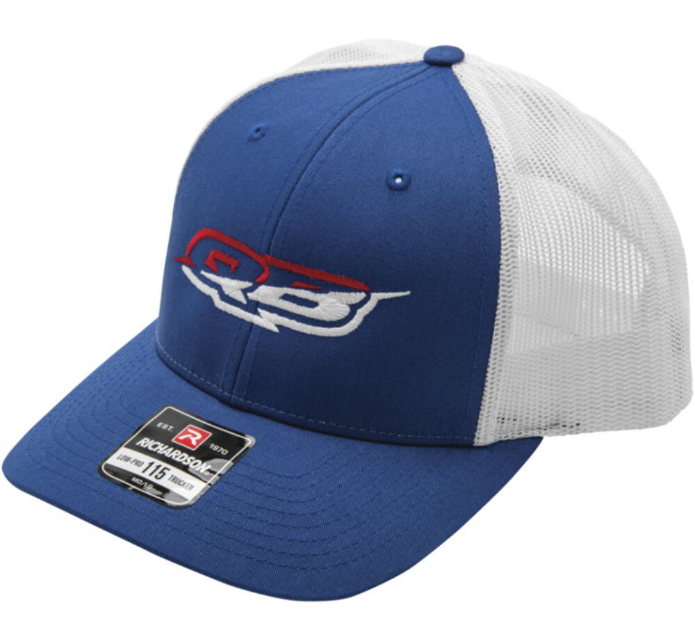 QuadBoss Merica Snapback Hat Red/White/Blue