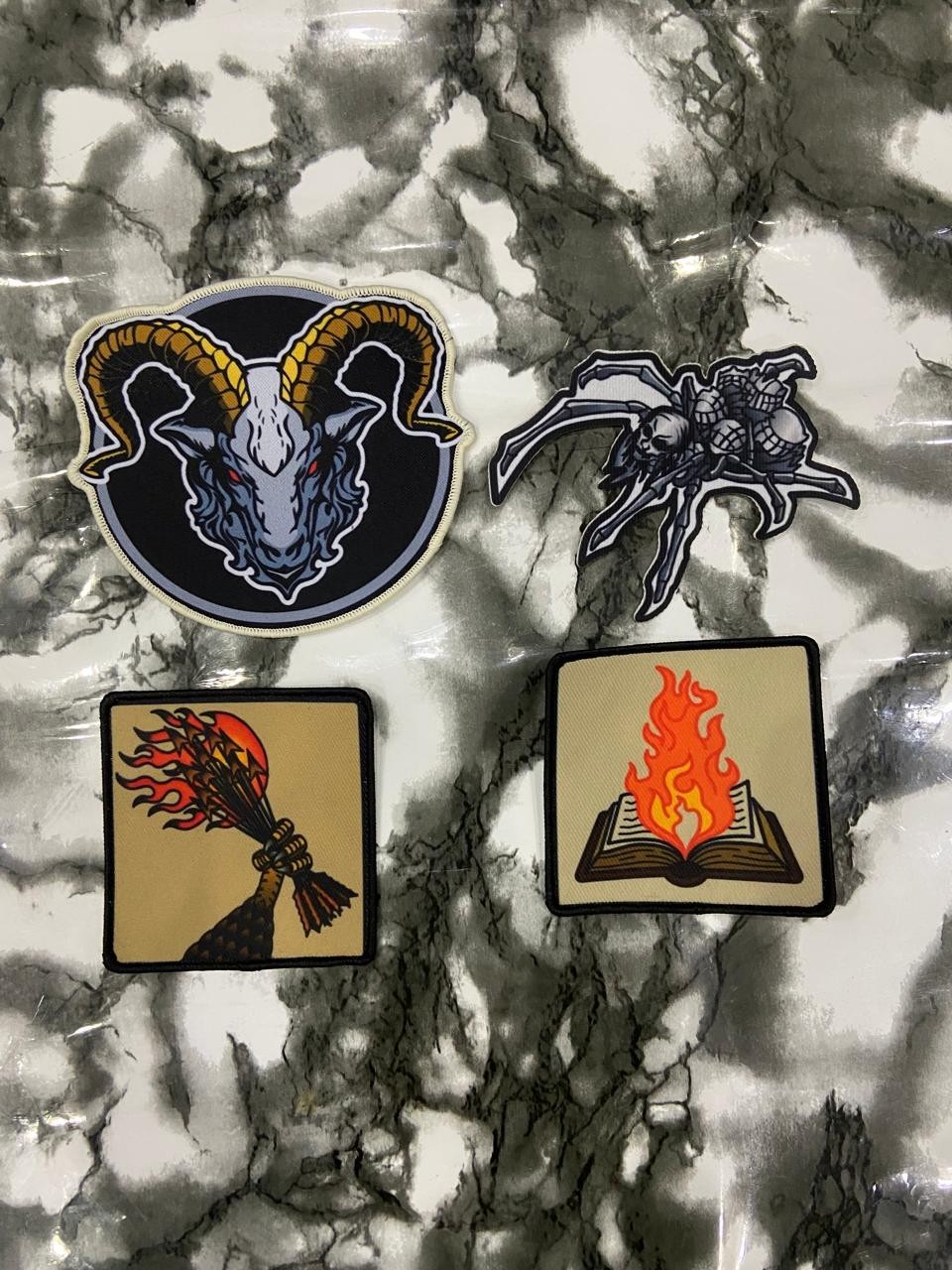 DCC Dungeon Crawler RPG Patch Set – Epicure Embroidered Collection for Gear