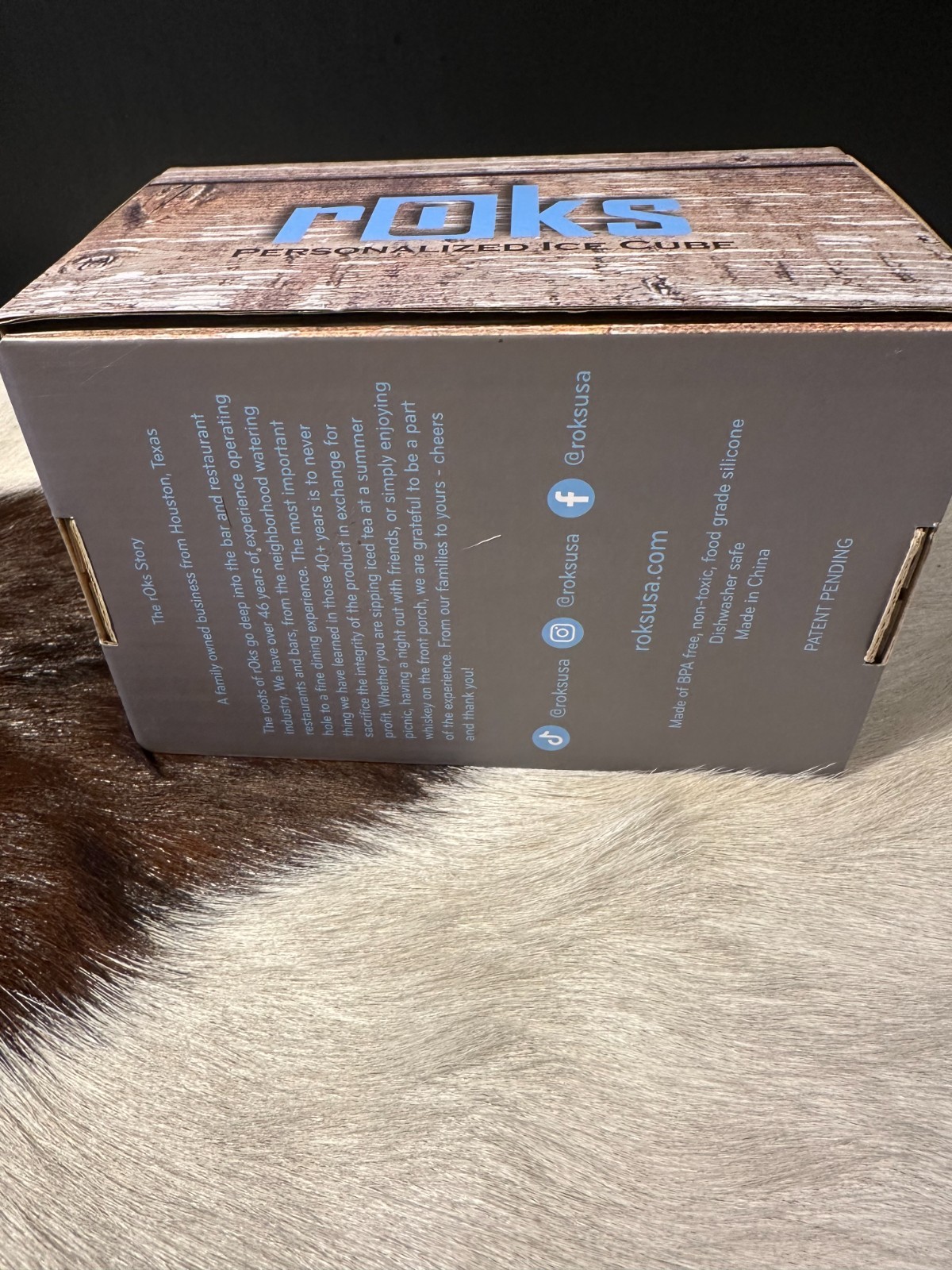 Texas rOks Ice Cube Tray Set - Personalized Ice Cubes -Complete Set