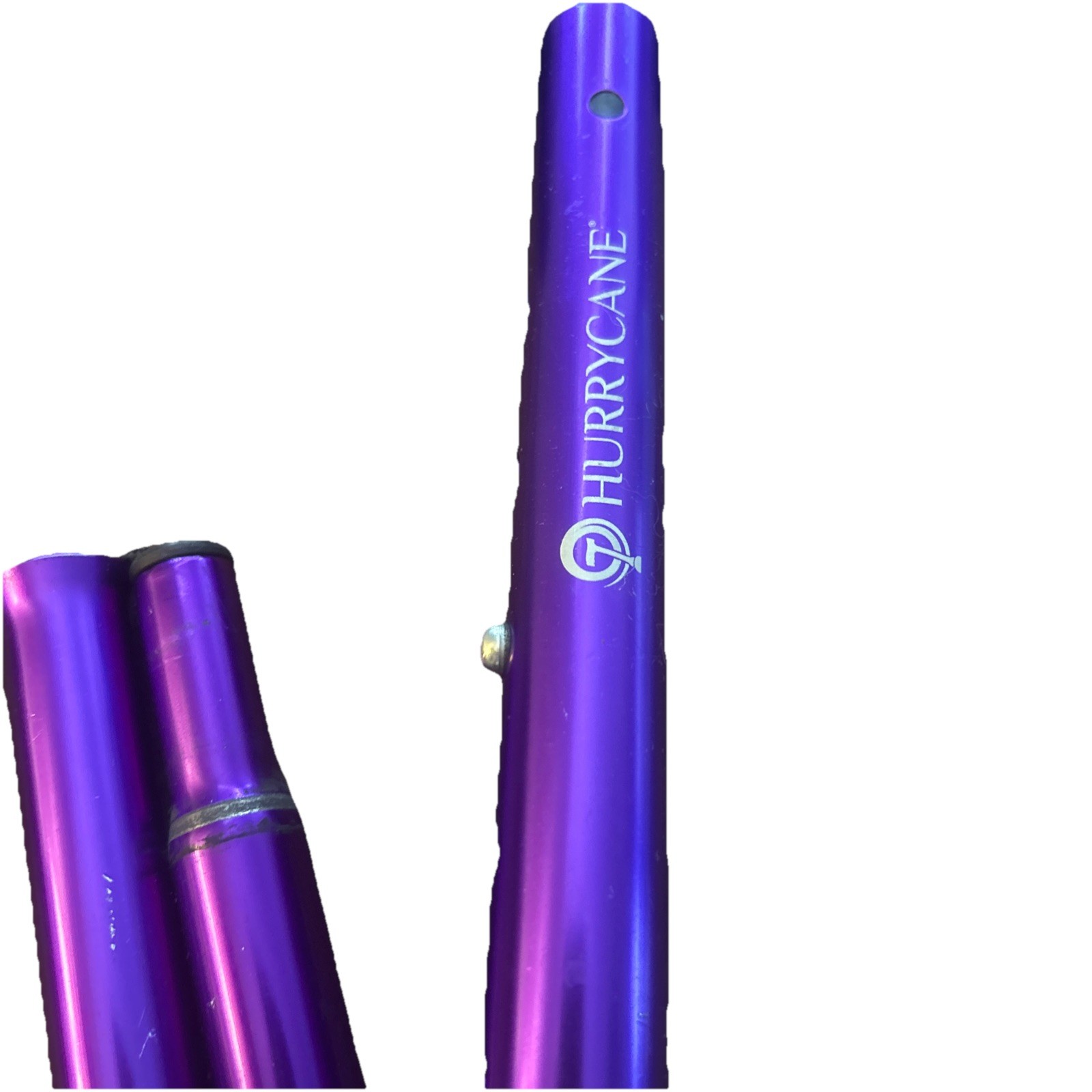 HurryCane Folding Locking Extendable 33” Freedom Walking Cane Purple