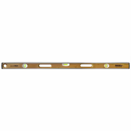 Johnson Level & Tool 1611-4800 Box Level, 6 Vials, Bamboo Frame, 48" L