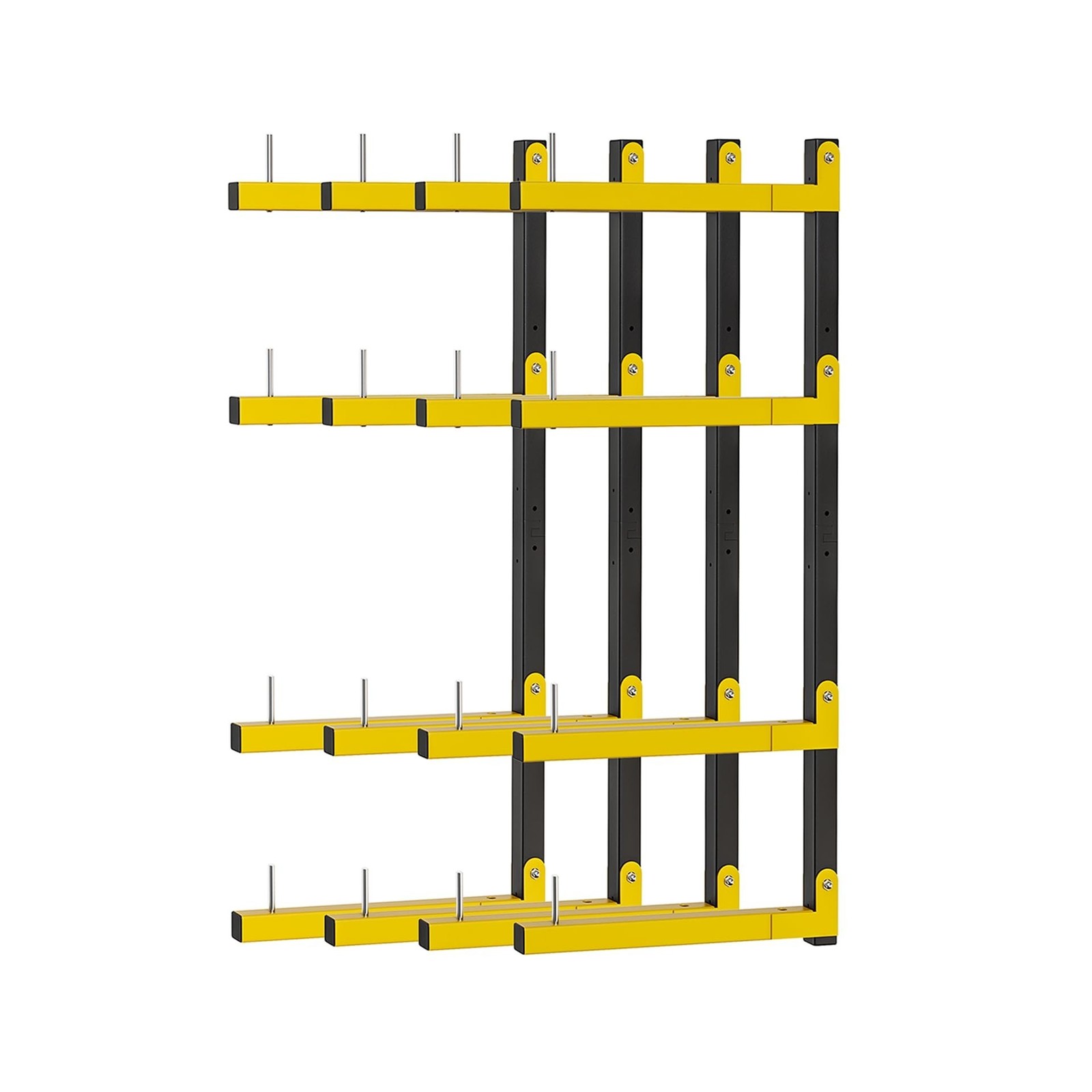 Lumber Storage Rack, Upgrade Cantilever Folding Lumber Rack Wall Mo... Fast Ship