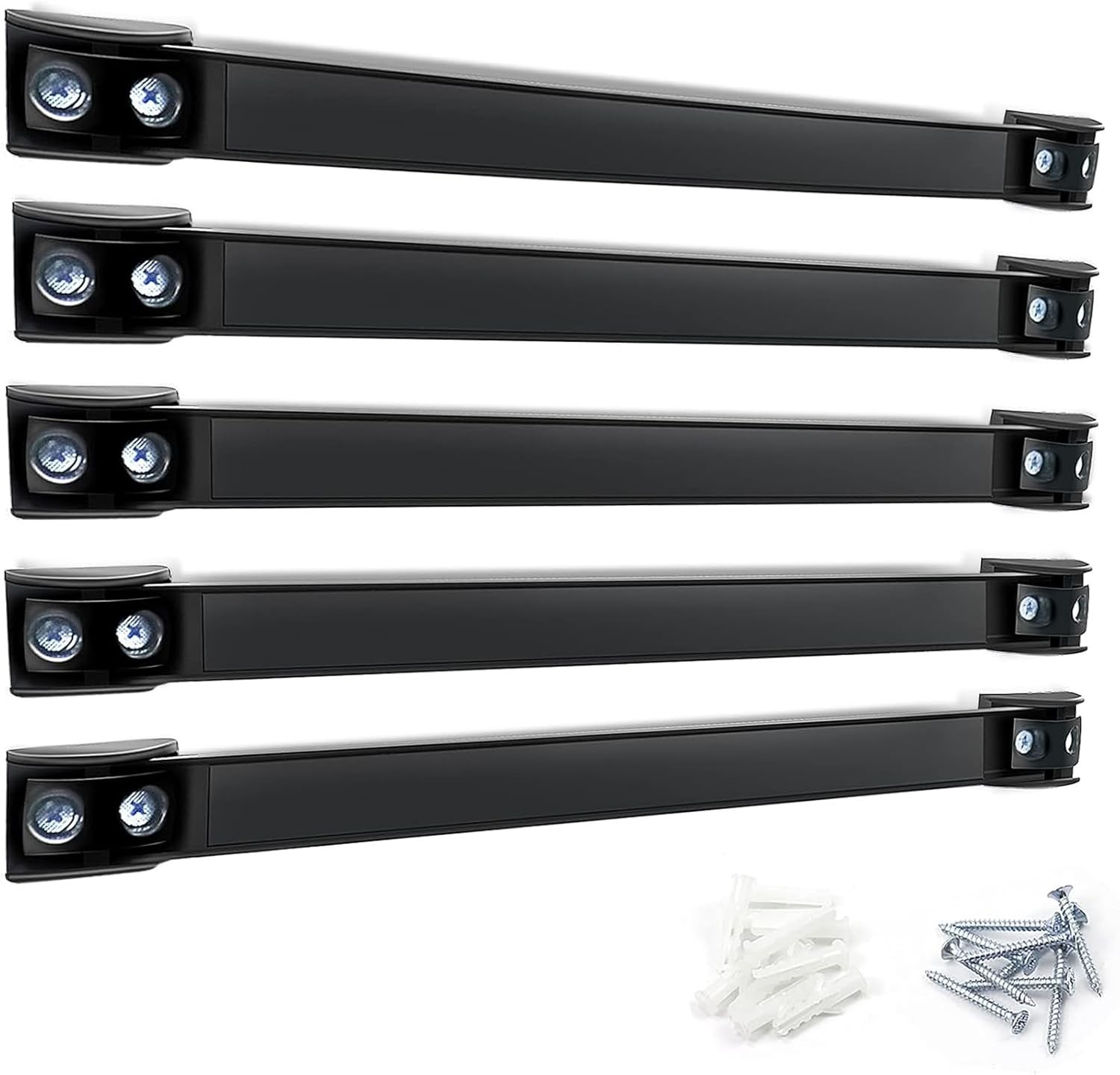 DGSL Magnetic Tool Holder Strip 5 Pack, 16 In Heavy Duty Tool Organizer Magnetic