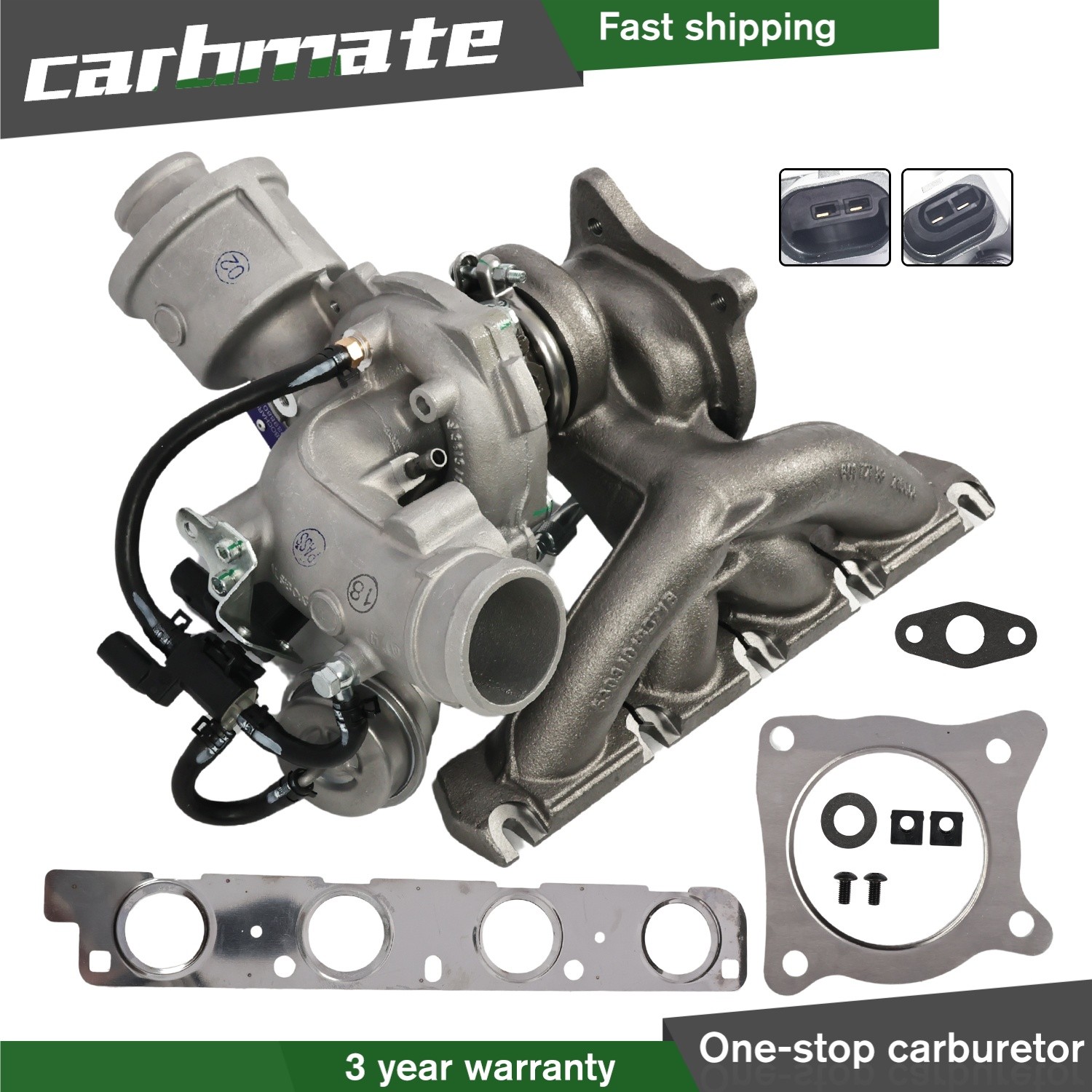 Turbocharger for Audi A4 A6 2.0T B7 BUL BWE BGB K03 2005 2007 2008 2006 Turbo