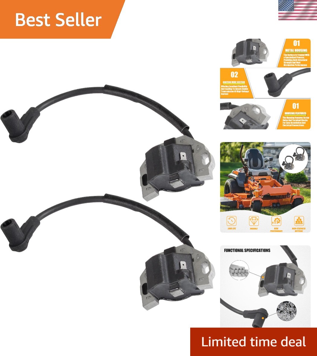 Kawasaki Ignition Coil Compatible with FR & FX Series - Set of 2, Easy Install