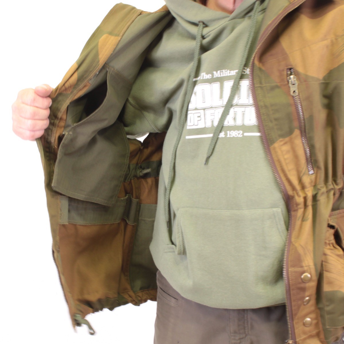 Replica Denison 1972 Parachutists Over Smock Gilet Vest by Kay Canvas JKT503