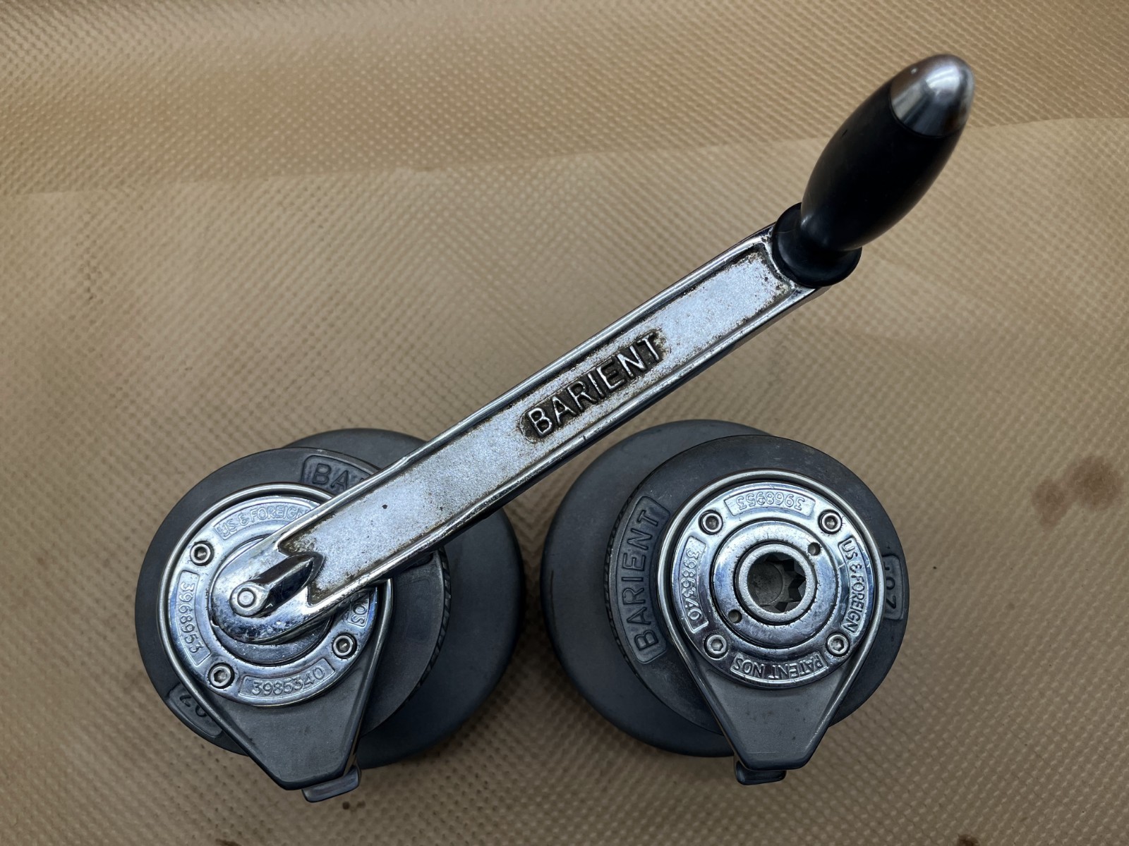 Barient 28+ Self Tailing Two Speed Winch Pair