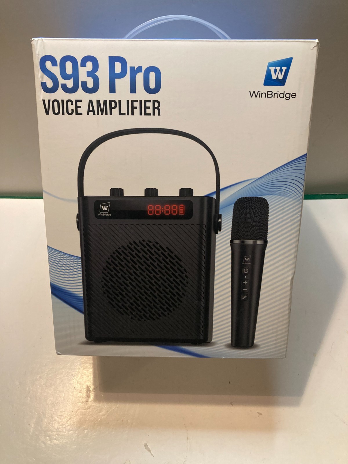 NEW Winbridge S93 Pro Voice Amplifier With Microphone