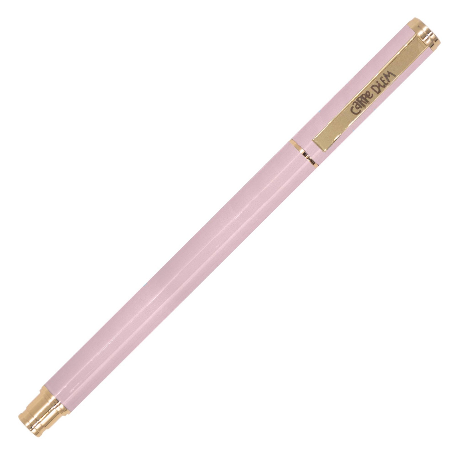 Pukka Pad Carpe Diem Metal Gel Pen Ballerina Pink Chic Gold Details