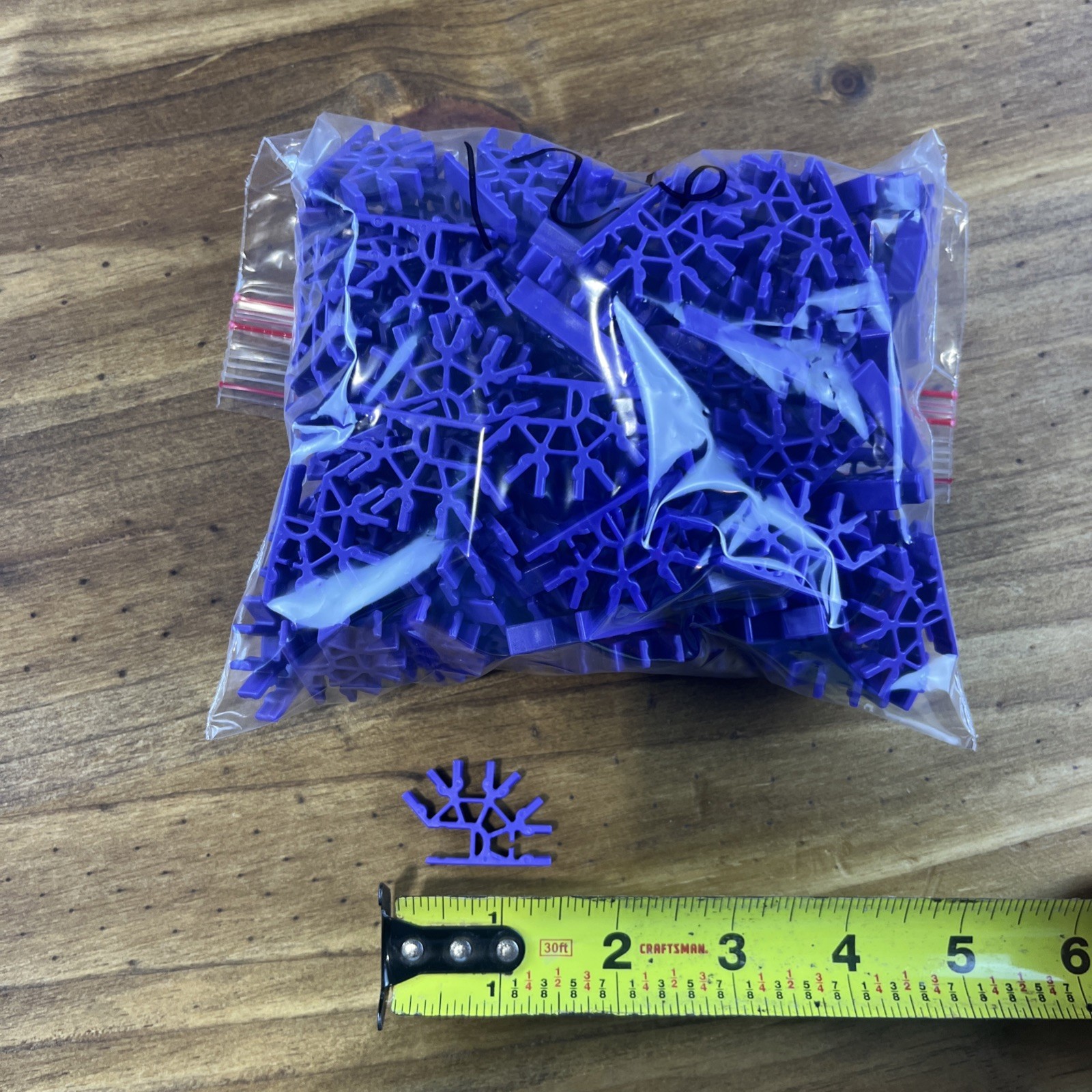126 Knex Purple Connectors 4 Position 3D Standard K'nex Replacement Parts