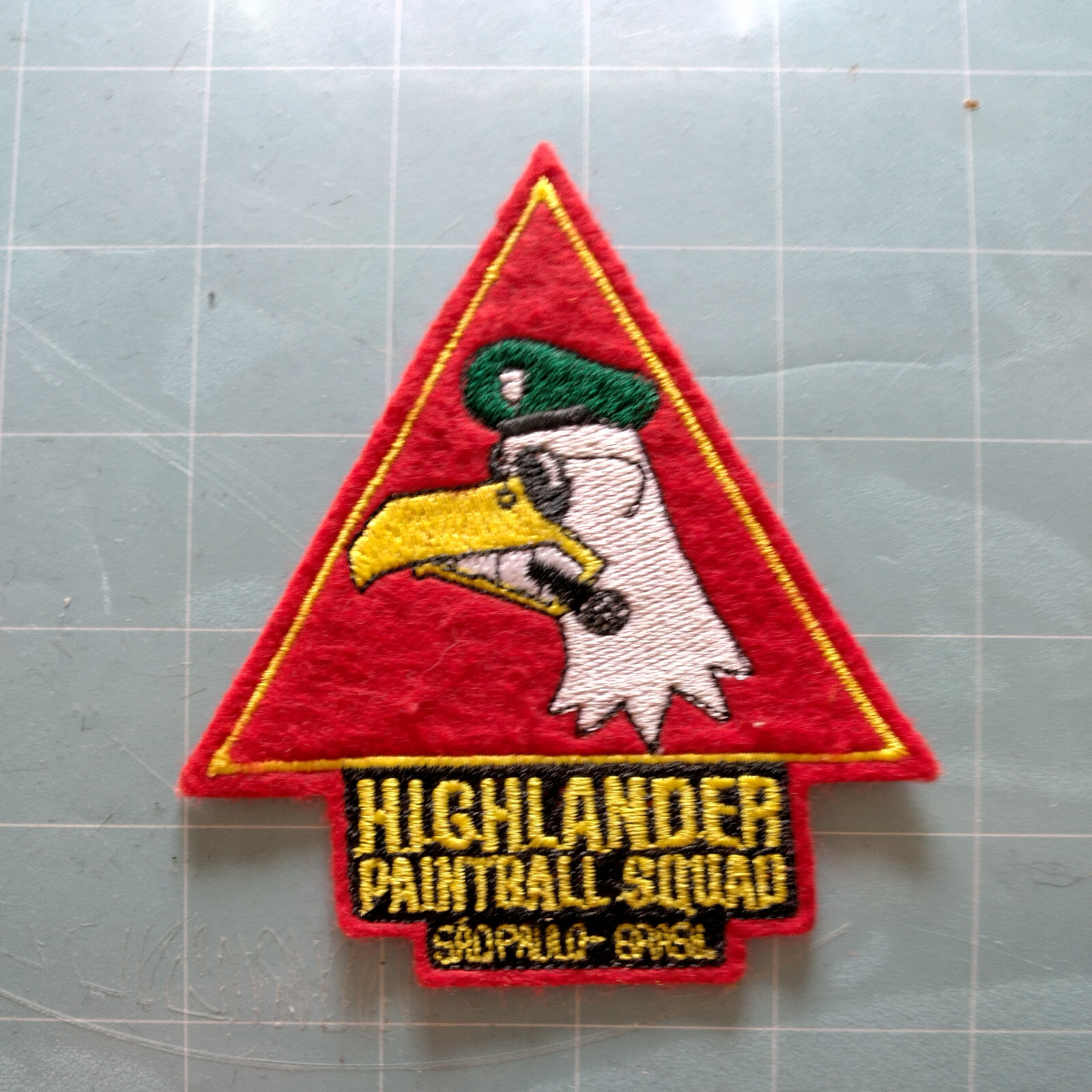 Highlanders Paintball Squad São Paulo - Brazil Team patch size 4x3