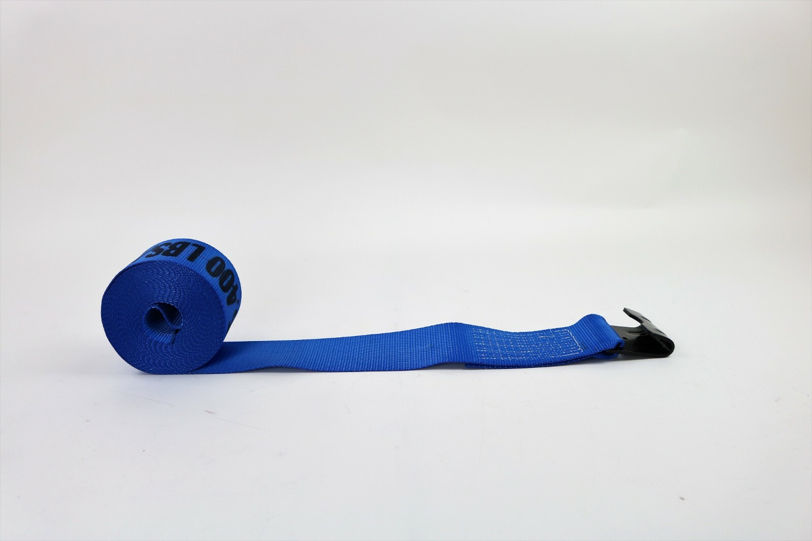 10 Pack 4" x 30' Winch Strap with Flat Hook - 5400 lbs WLL Flatbed Tie Down