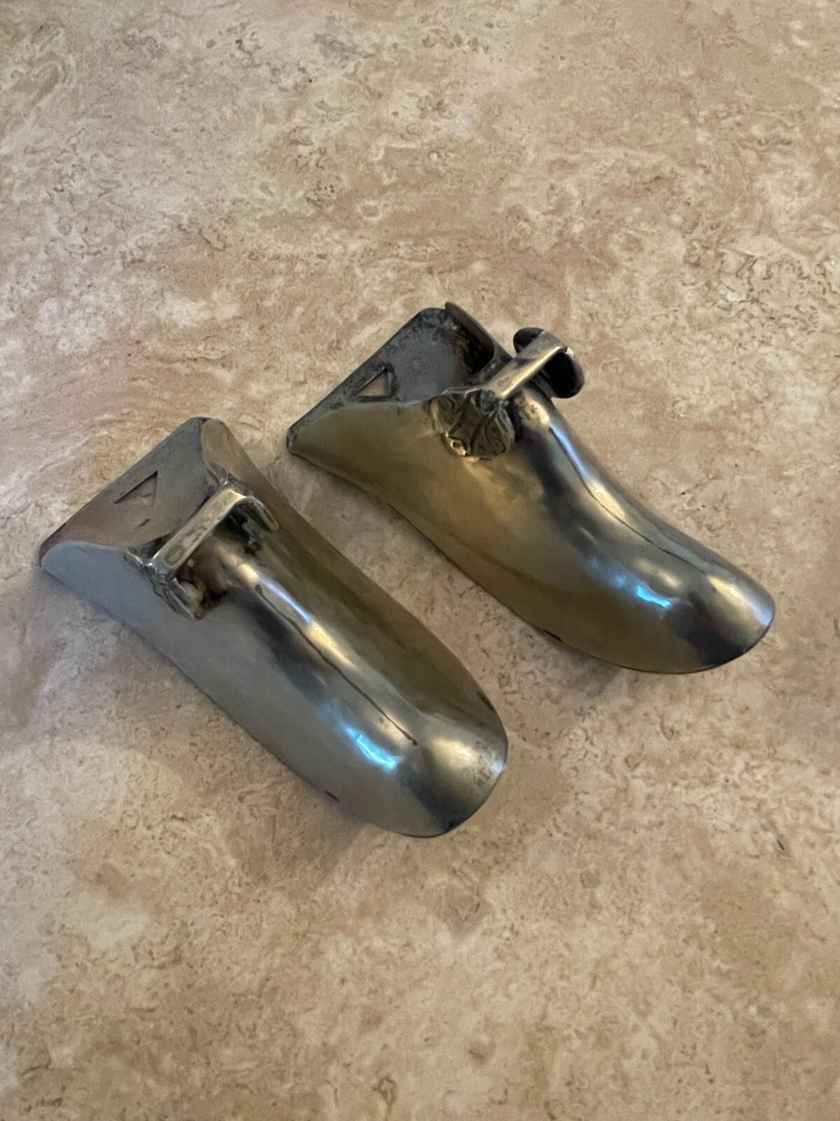 South American Nickel Silver Stirrups Conquistador Stirrups