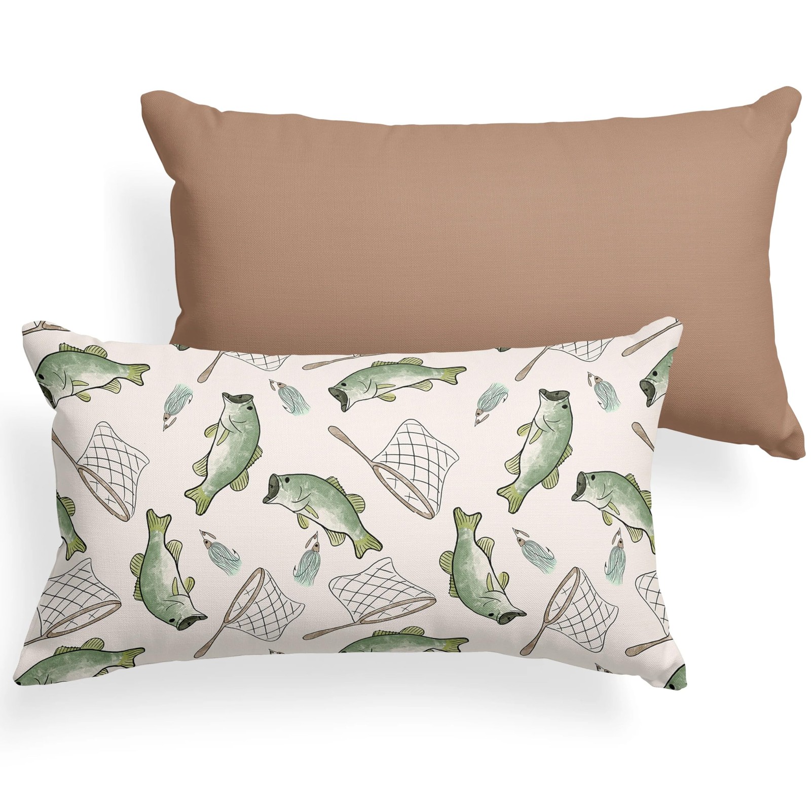 Pobibaby Toddler Pillowcase Gone Fishing 2 Pack 13x18