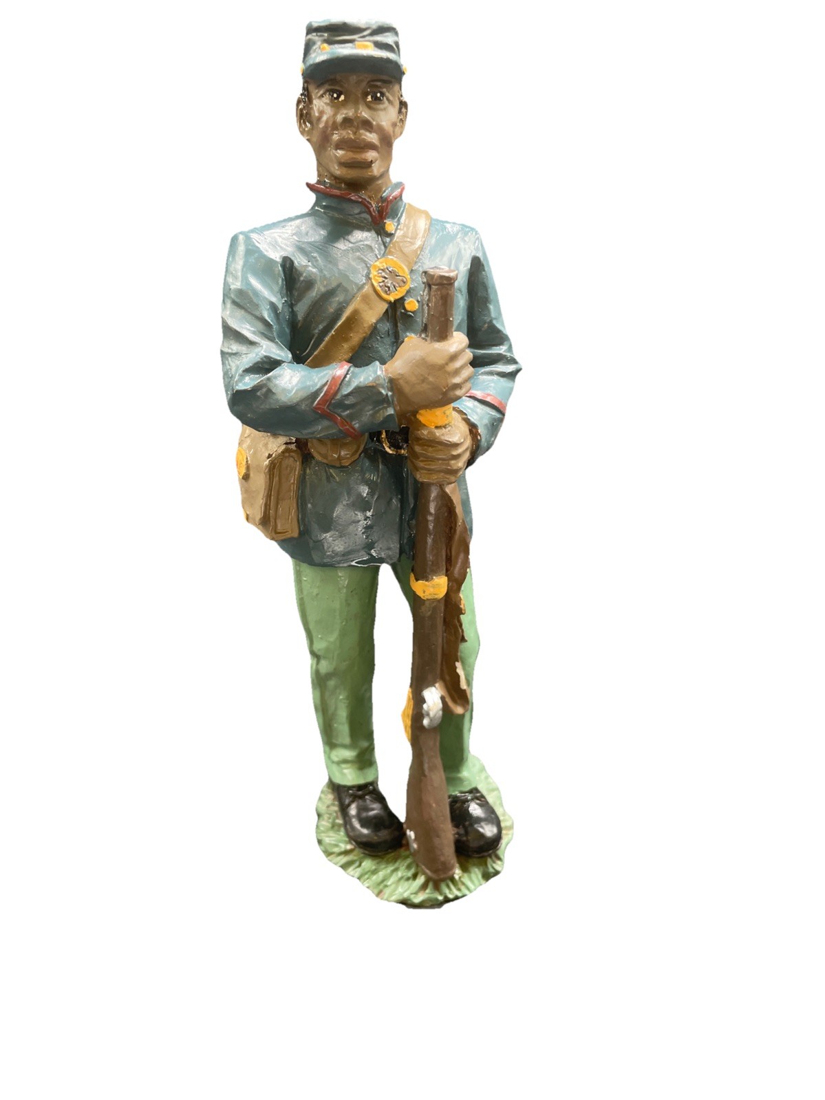 Civil War Soldier Figurine 8.25"