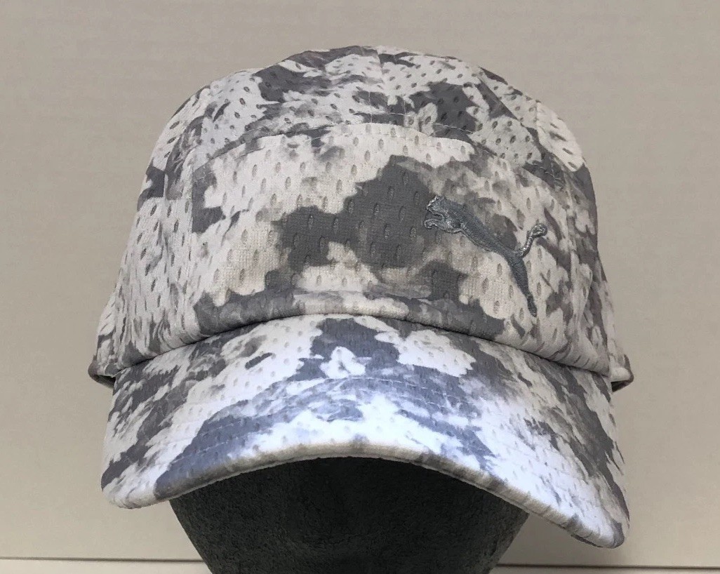 Puma Adjustable Hat One Size Camo Outdoors Golf Dry Cell