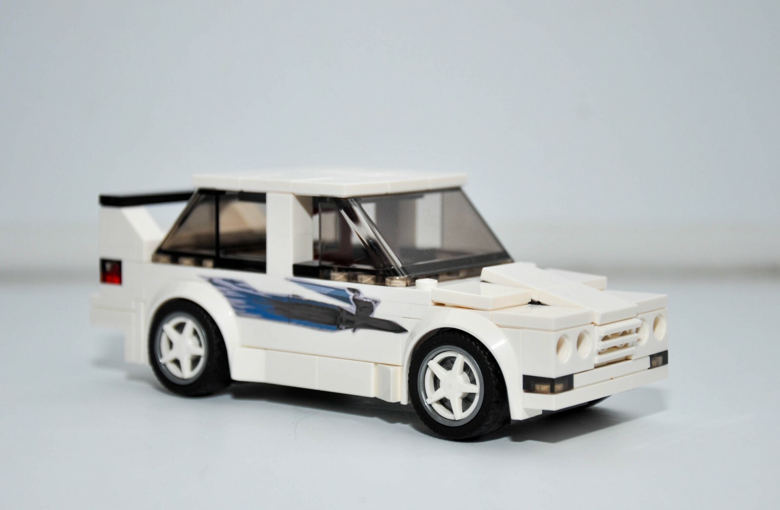 Jesse's Jetta Custom MOC VW Model Built and Compatible with LEGO® Bricks