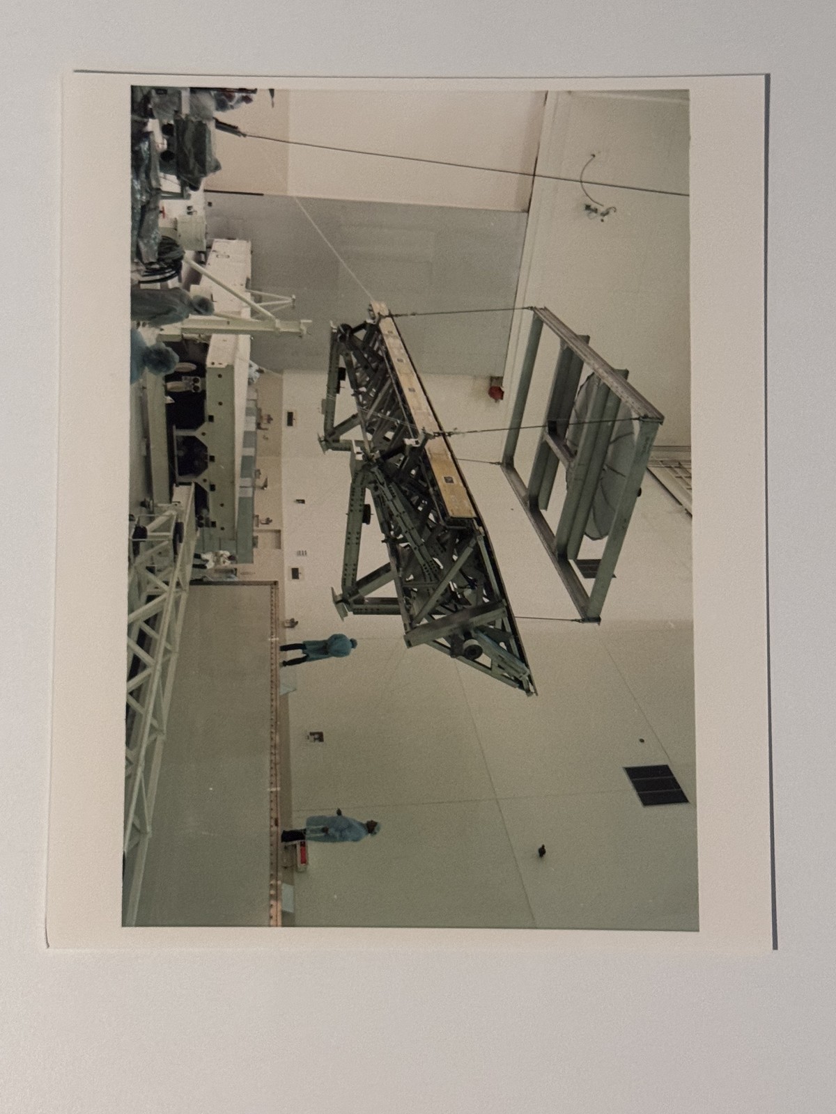 NASA STS-59 Shuttle Radar Topography Mission Payload Preparation Press Photo