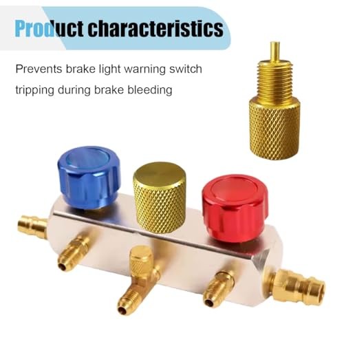 Brake Proportioning Valve Bleeder Tool, Proportioning Valve Brake Tool Gold