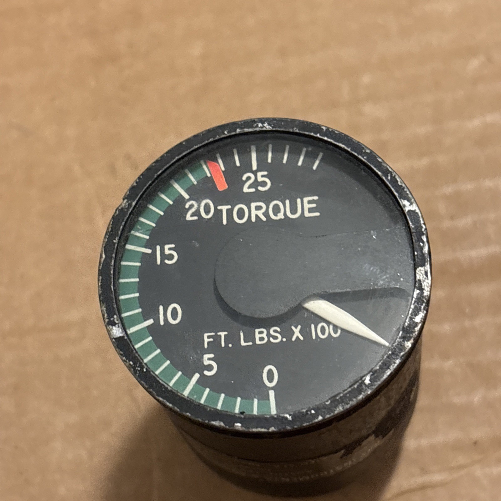 Thomas A. Edison Torque Indicator 217 DA23-204-AMC 03704(T) MO-2 Untested