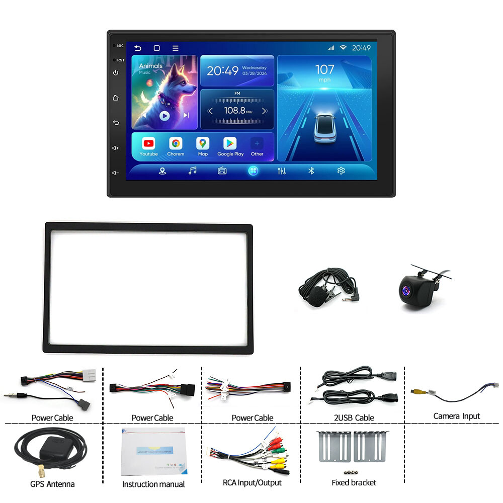 Carplay For Nissan Sentra 2007-2012 Apple Car Radio Stereo Android 13 GPS Navi