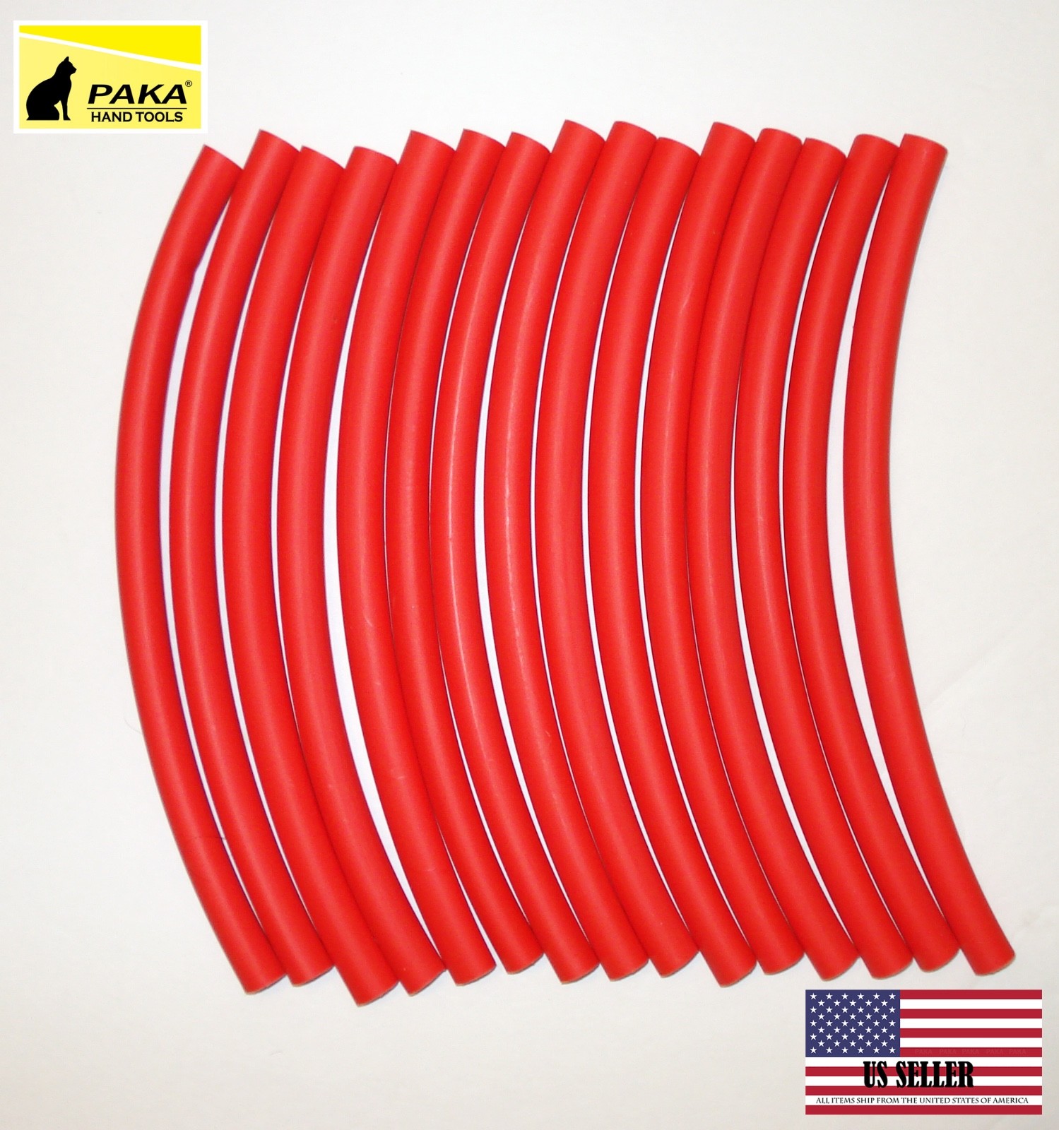 25 Feet 25' RED 5/32" INCH (4 mm) Polyolefin 2:1 Heat Shrink Tubing