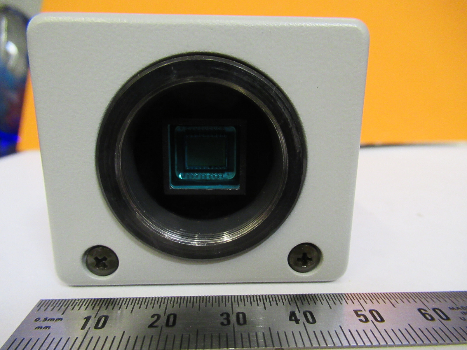 INDUSTRIAL LABPRO CCD CV-730 MICROSCOPE CAMERA OPTICS AS PICTURED 72-C-16
