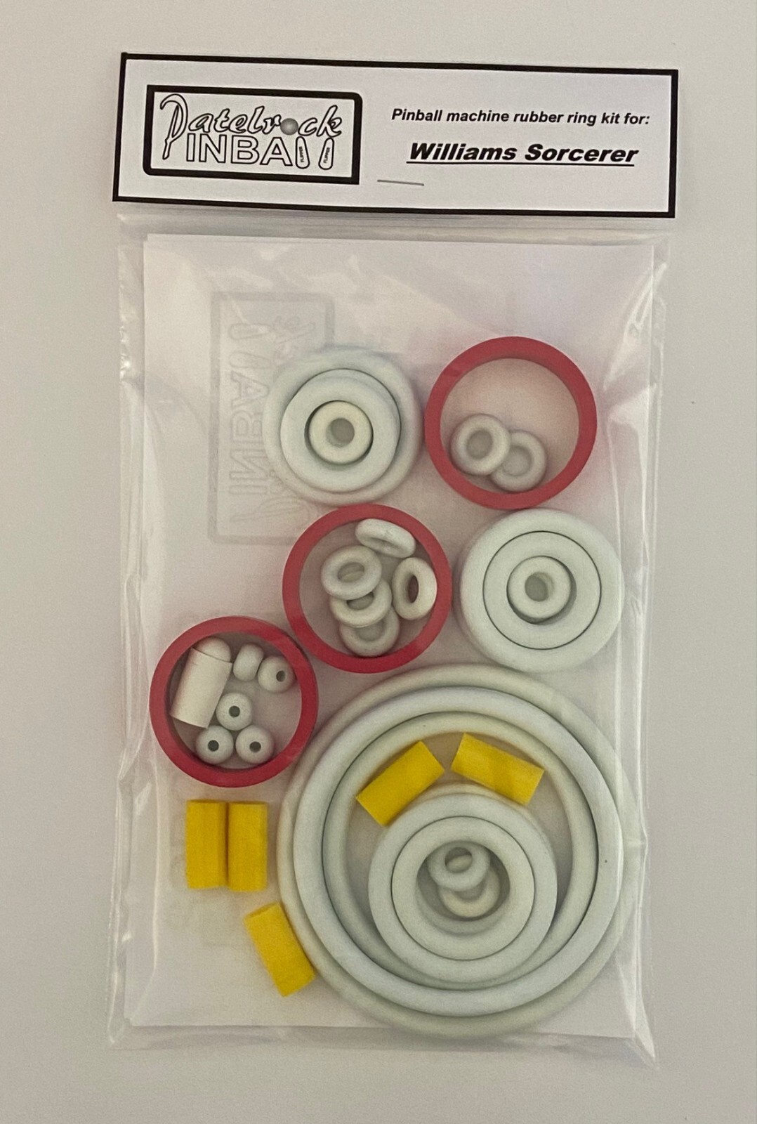 Williams Sorcerer Pinball Machine Rubber Ring Kit ***Customize your kit***