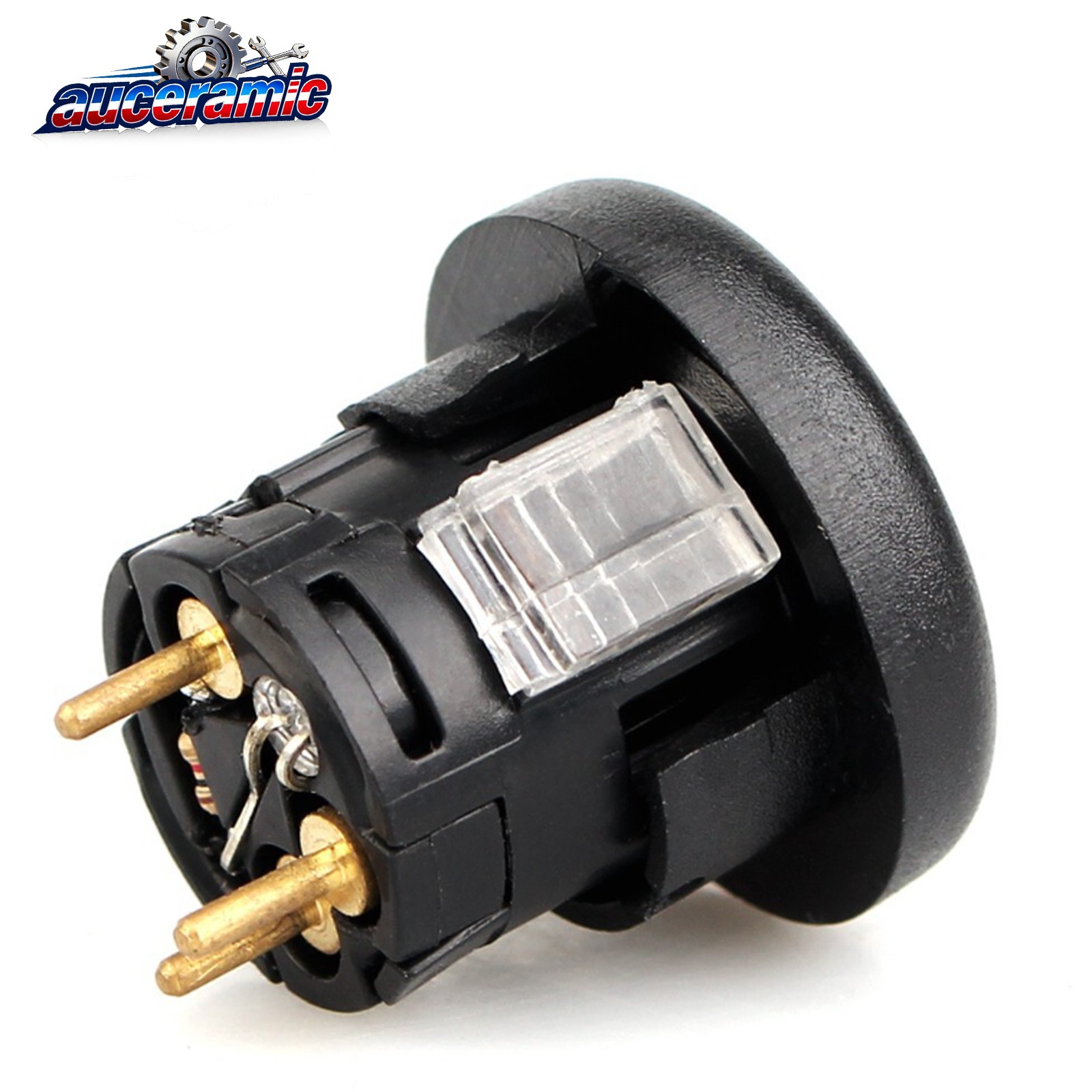 1PC Column Shifter Handle Overdrive Switch Button w/ Cap For Ford F-150 Lincoln