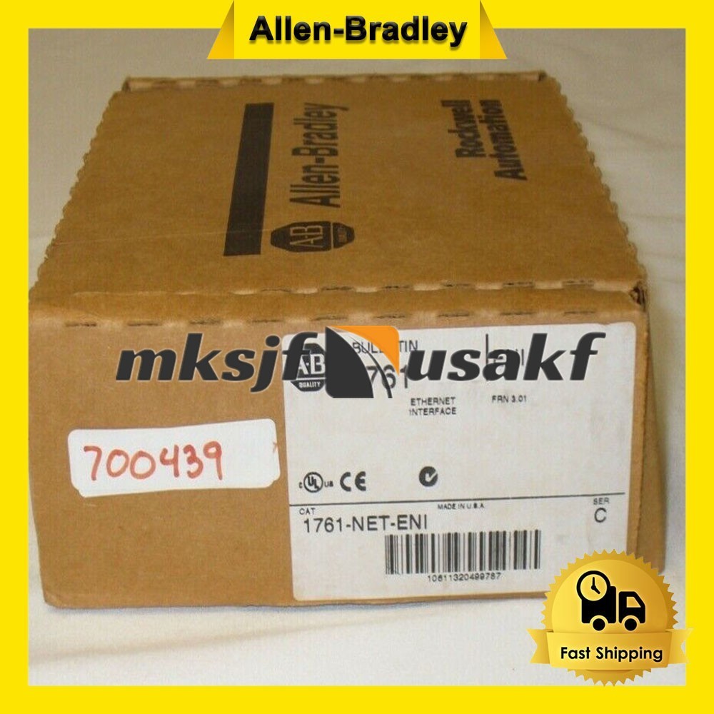 1PC NEW AB 1761-NET-ENI MicroLogix and SLC Communication Adaptor US Free tax