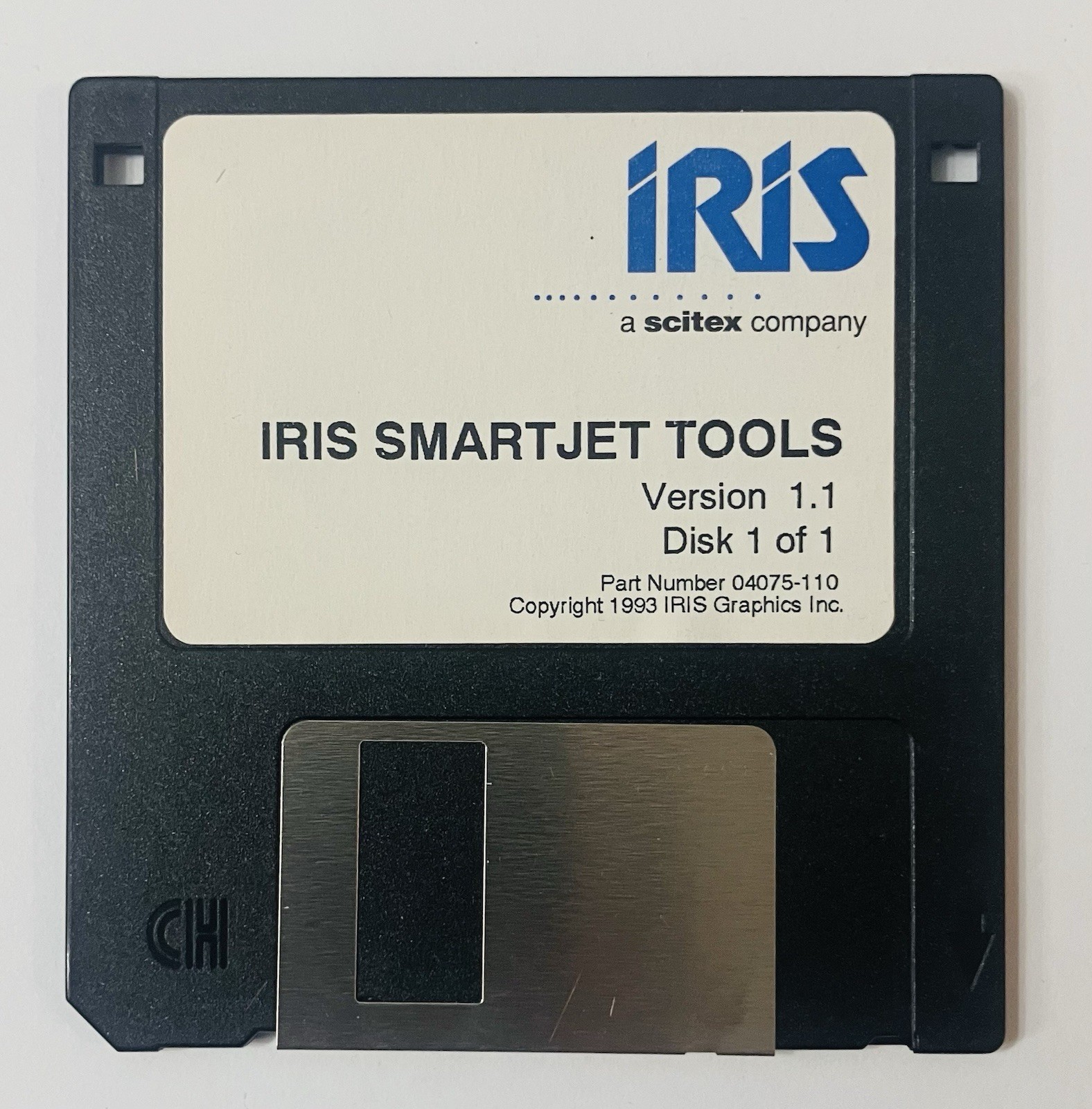 IRIS SmartJet Tools v1 1993 Printer Utility Software 3.5 Floppy