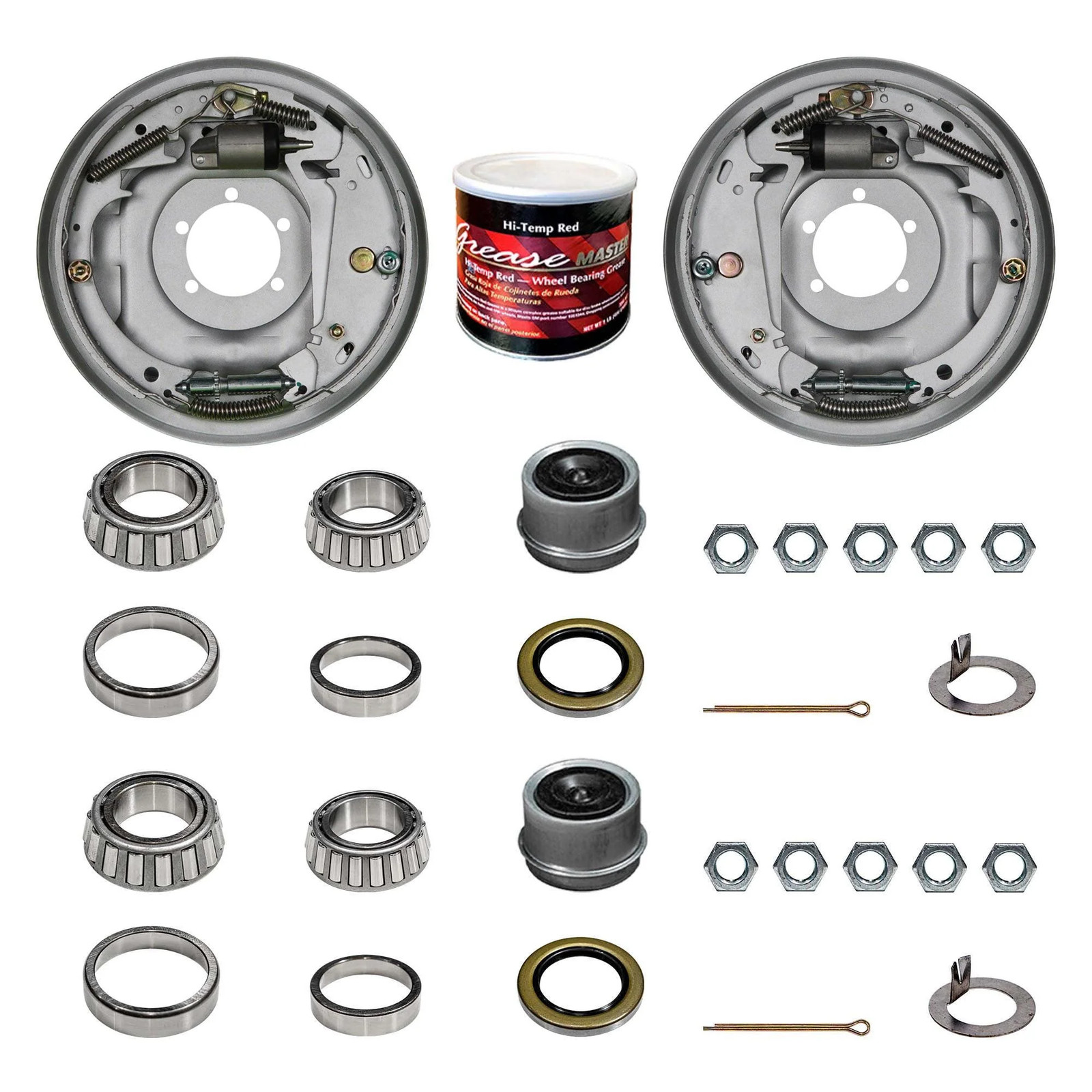 6K Trailer Hydraulic Brakes 12x2 Brake & Hardware Kit Left Right LH RH