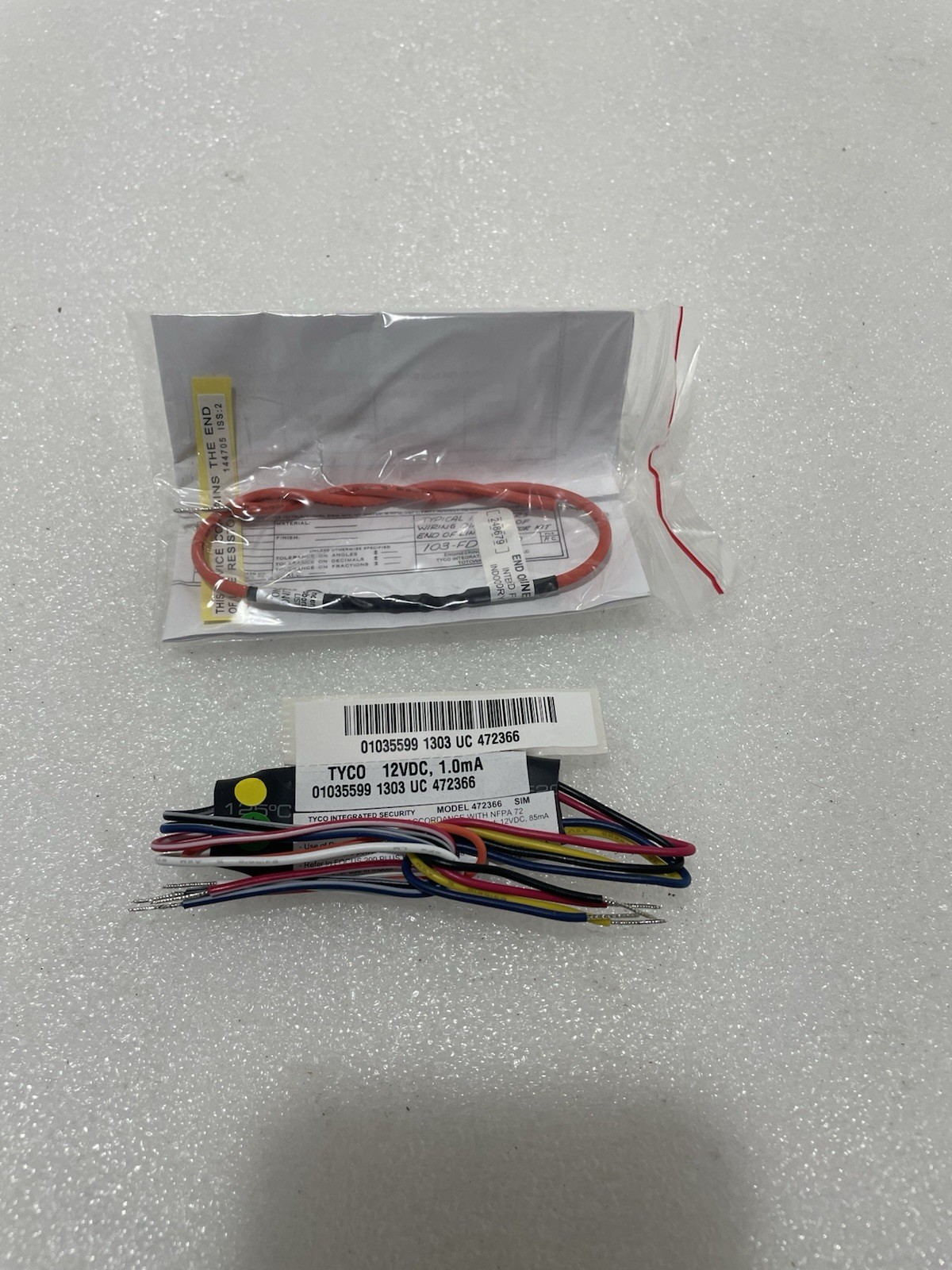 Tyco 472366-F Focus 200 Ademco Alarm System Sim Interface Module New!