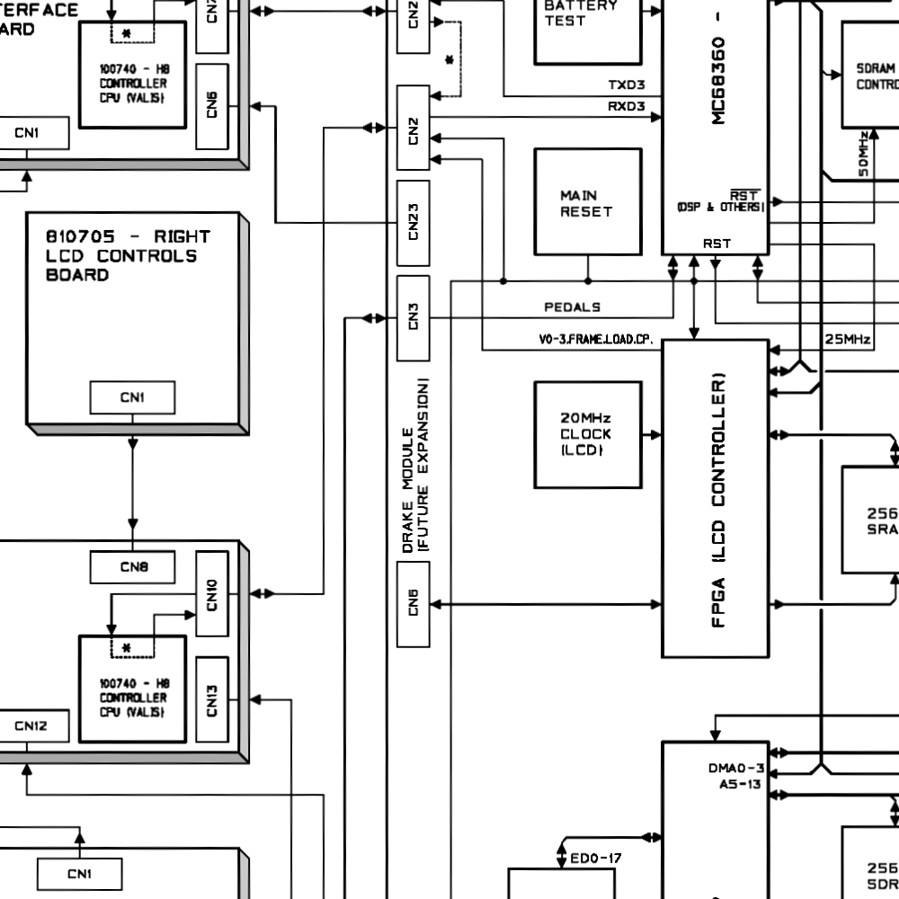 GEM GENESYS ENSEMBLE Service Manual Schematic Schematic Diagrams - PDF