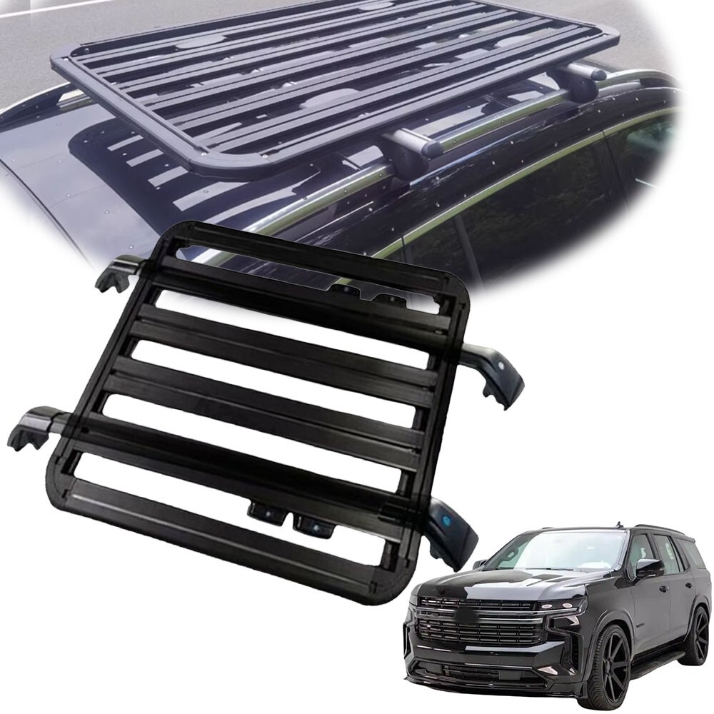 Roof Rack Platform Rooftop Cargo System Fits for Chevrolet Tahoe 2021-2025