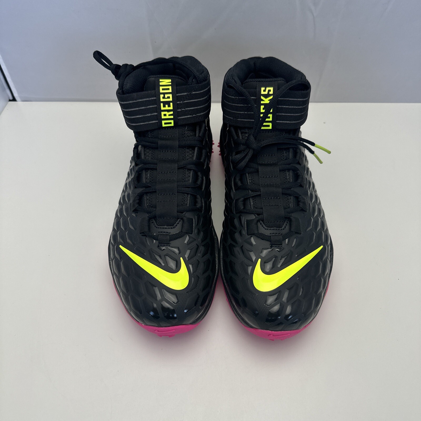 Oregon Ducks Black Nike Force Savage Pro 2 Size 11 Football Cleats CI9869-067