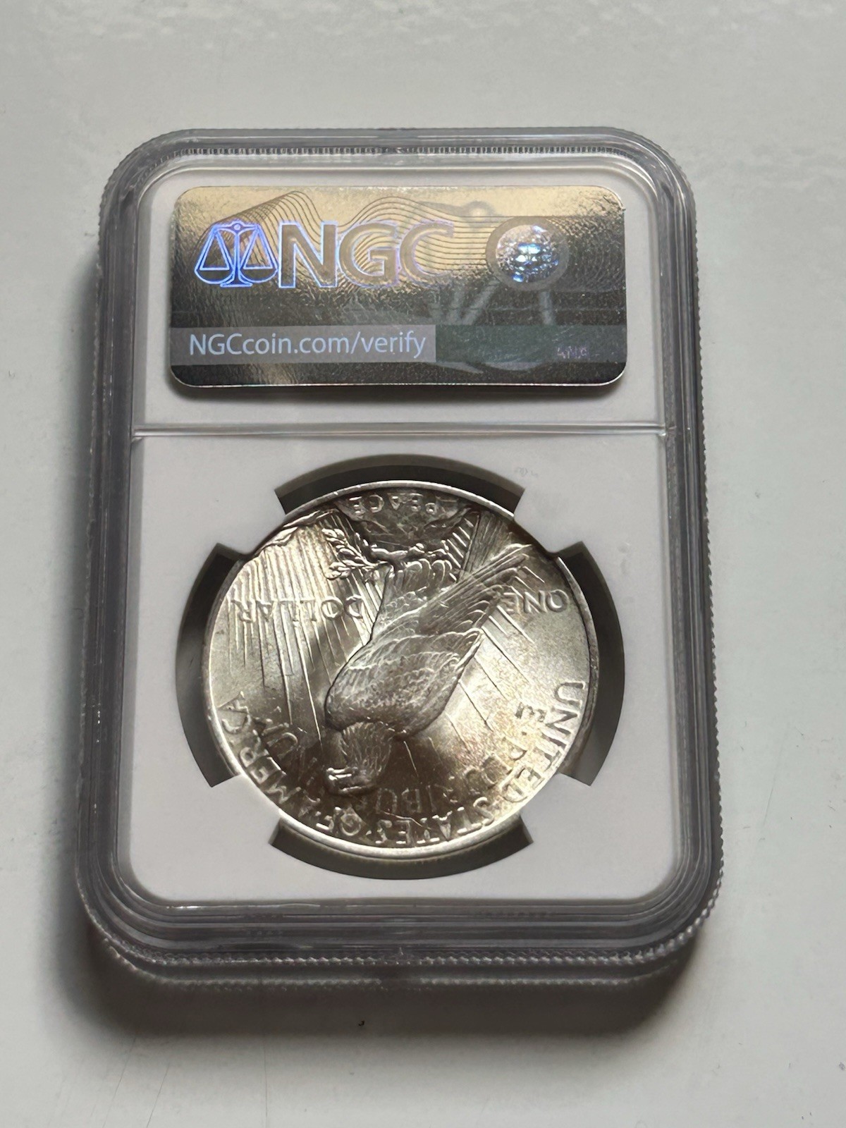 1922 Peace Dollar NGC MS64
