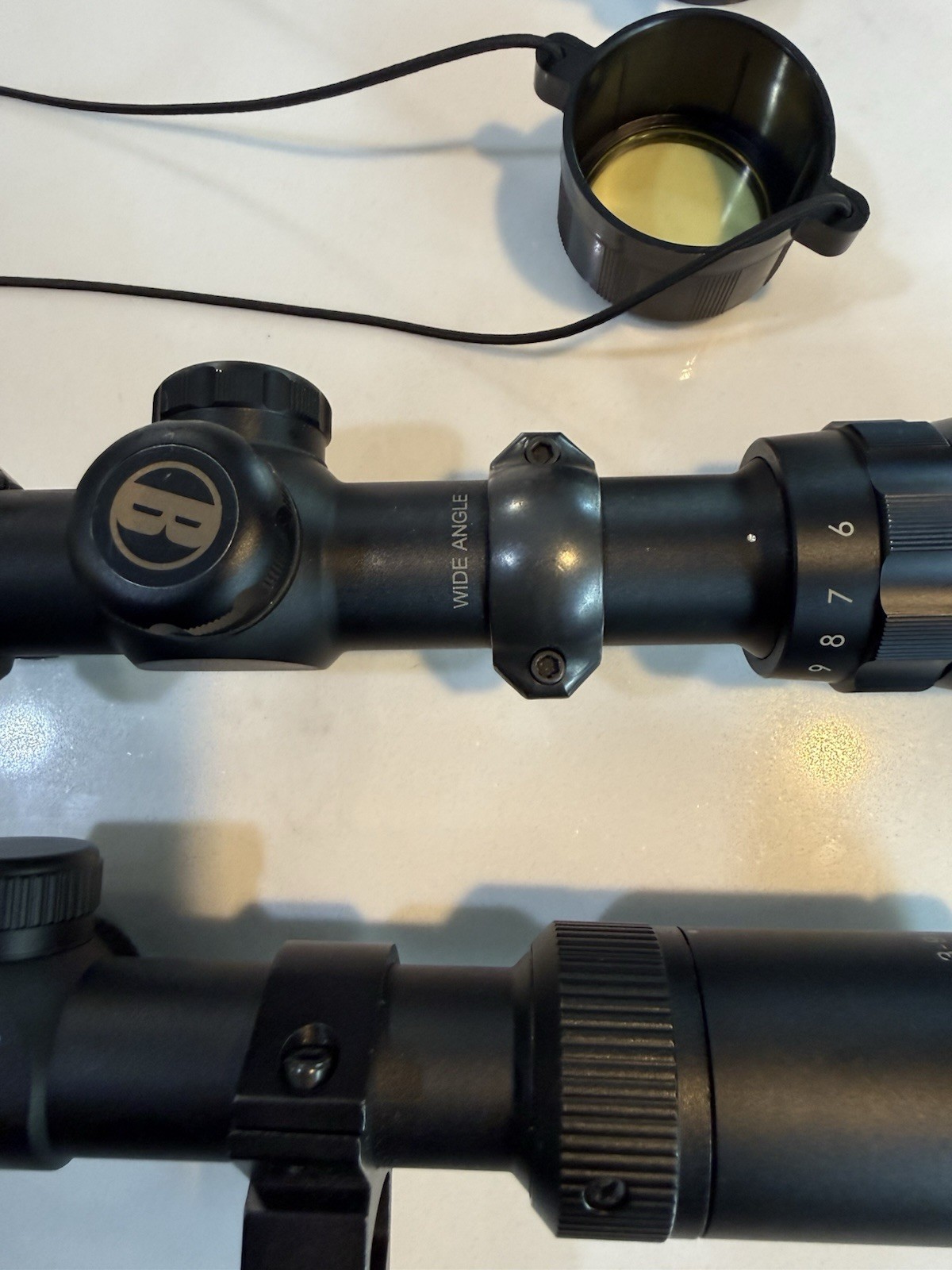 Bushnell Banner Wide Angle And Weaver Scope