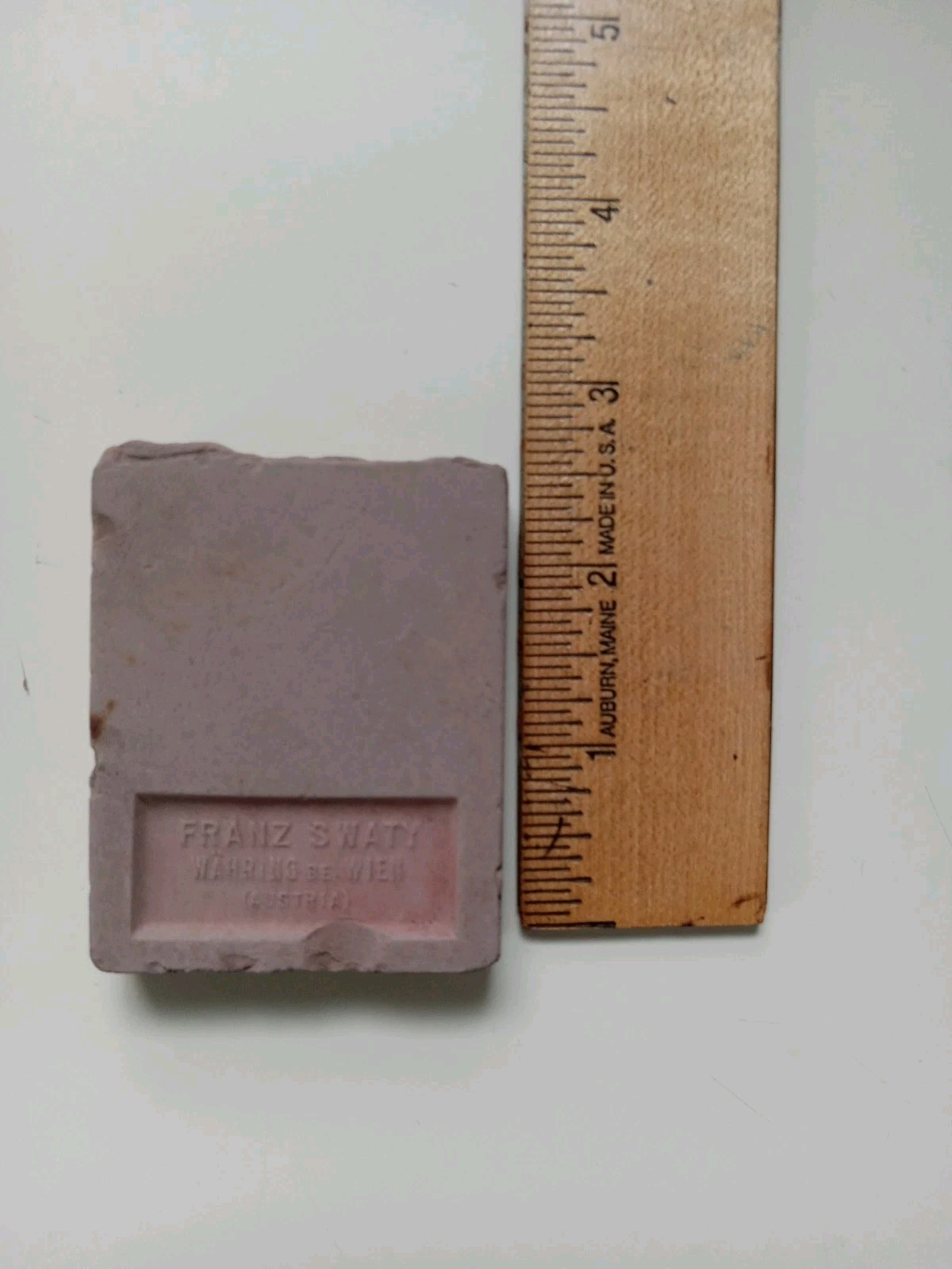 Vintage FRANZ SWATY WAHRING BEI WIEN (AUSTRIA) Razor Hone Knife Sharpening Stone