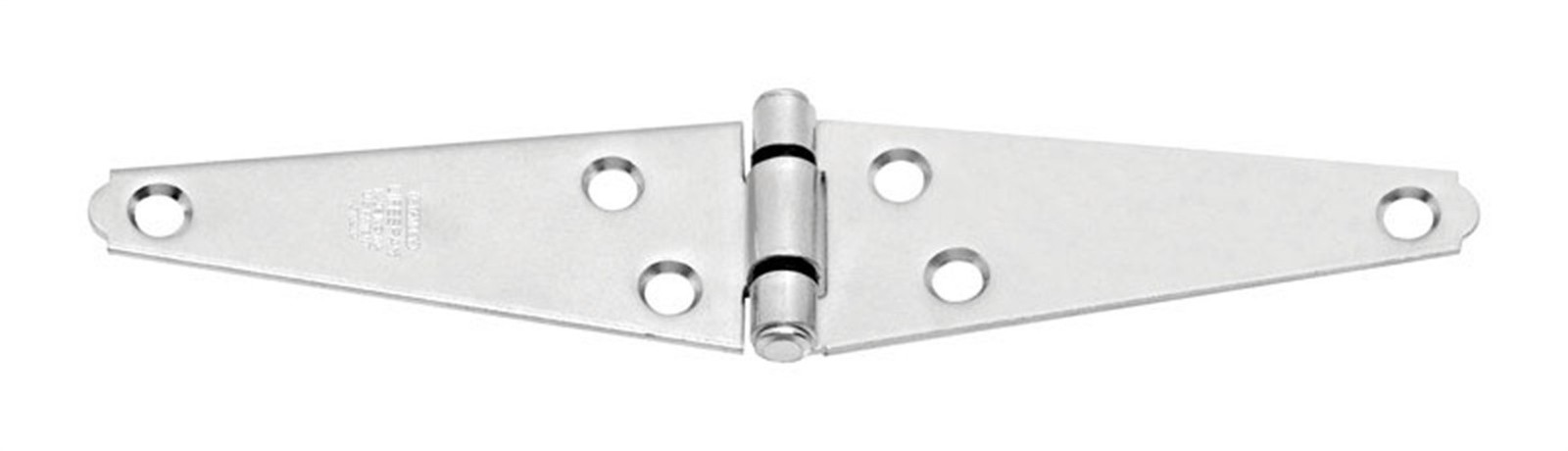 National Hardware N127-969 Zinc Plated Steel Heavy-Duty Strap Hinge 4 in.