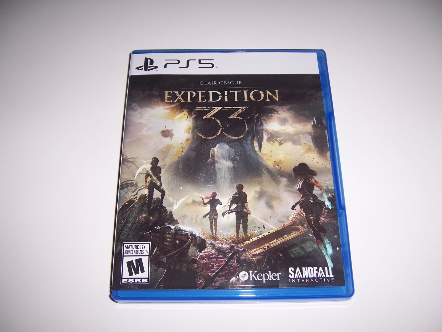Replacement Box Case Only for Expedition 33 PlayStation 5 PS5 Authentic OEM